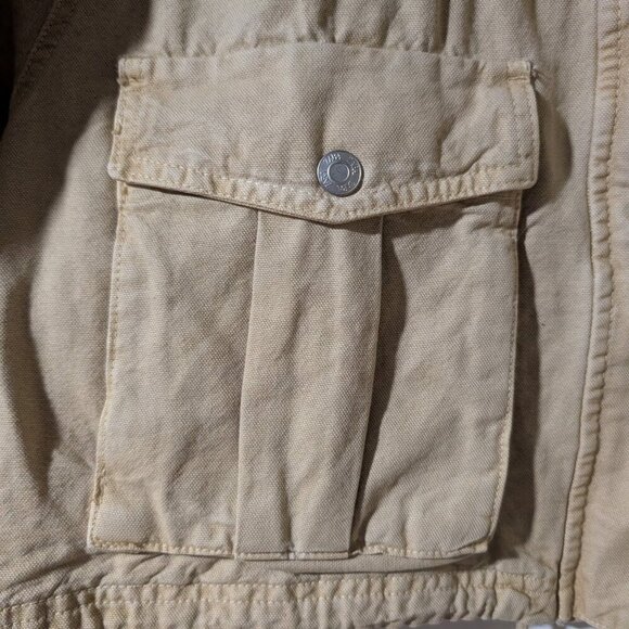 NEW Zara | Contrast Cropped Barn Jacket - Picture 8 of 12